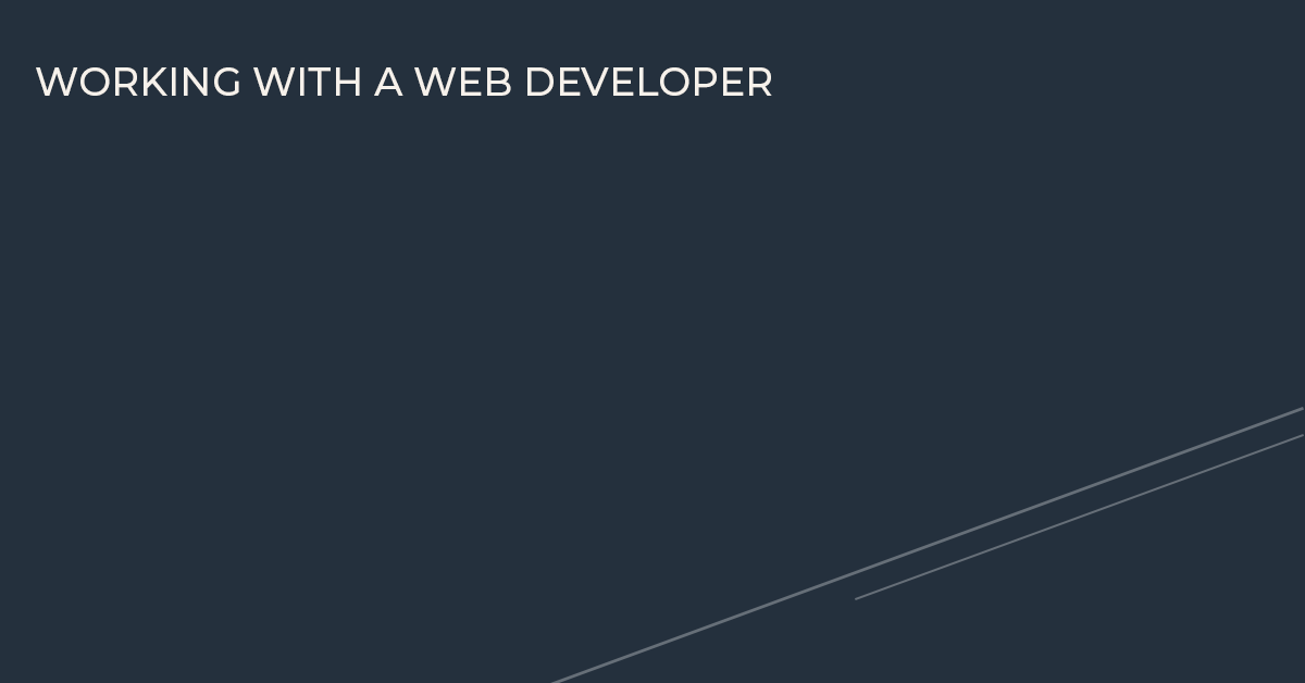 What Working With a Freelance Web Developer Is Really Like